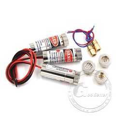 3V 5V Laser Module Red Cross hair Line Poin Dot Diode Focusable Lens 650nm 5mW