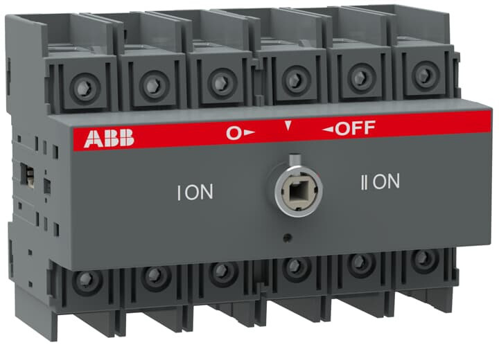 OT100F3C ABB 3P 100A TRANSFER SWITCH NON FUSE UL98 NEW INVENTORY