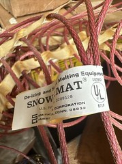 Embedded Snow Mat Smith Gate Corp – 4ft X 36 Inch 556w 2.7A 208V