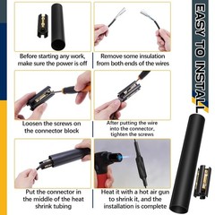 High-Quality Underground Electrical Cable Splice Kit – 3 Sets for 14/3 to 8/3AWG