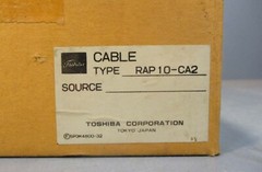 Toshiba Corp RAP10-CA2 3 Meter RA Positioner Cable NIB