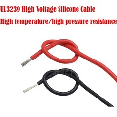 Silicone Cable Silicone Strand High Flex Wire 6KV 14~22AGW Tinned Copper Wire