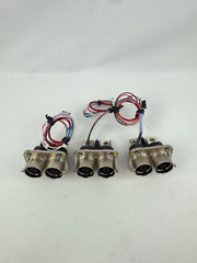 x(3) Amphenol PL082Y-301-10D8 EV Connectors 10MM 2 WAY RCP D8 BUSBAR HOLE Y KEY