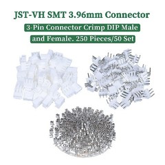 JST VH 3.96mm Pitch 3 Pin Female Housing Male Adapter Connector Plug Socket