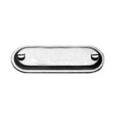 OZ-GEDNEY 0ZG870, Conduit Body Cover, 2-1/2″ and 3″, Stamped Steel, Form 7, 1pc