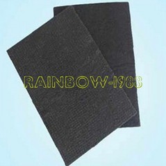 FOR High temperature fiber felt high efficiency activated carbon filter material