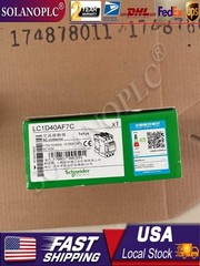 SCHNEIDER ELECTRIC LC1D40AF7C LC1D40AF7 CONTACTOR 110V FAST FREE SHIPPING!