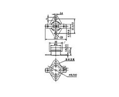 KSD301 Temperature Controlled Switch 250V 10A Normally Open/Closed Range 40-190℃