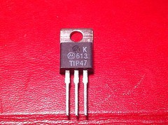 TIP47 Transistor LOT OF 5 PIECES (MB)