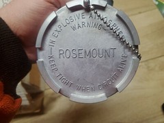 Rosemount Emerson 0078F21N00B060T22 78 Platinum Temp Sensor W/68F21N00B040T20