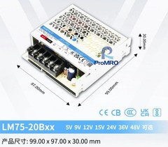 1PC New For LM100-20B05/12/15/24/36/48V Switching Power Supply AC-DC