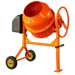 70L-160L Vertical Multifunctional Mixer Cement Feeding Wet and Dry Drum Mixer