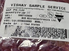 (3 PCS) ILD2 VISHAY OPTOISOLTR 5.3KV 2CH TRANS 8-DIP ROHS