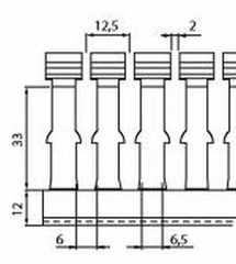 1 Set – 1″x2″x2m Gray High Density Wiring Duct & Cover UL/CE/CSA Listed