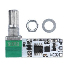2Pcs DC 3.7V-24V LED Mini Dimmer Constant Voltage Module Knob Potentiometer NEW