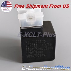 New For Rexroth R900020175 Electromagnetic Solenoid Valve Coil 110V/50HZ/60HZ US