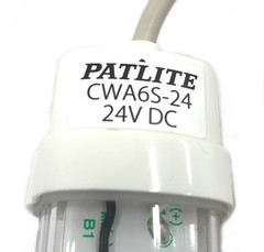 Patlite CWA6S-24 Industrial LED Light Bar 24V DC 600mm IP65 Cool White Lamp