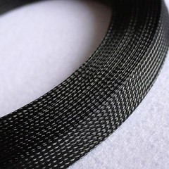 ALL SIZES & COLORS PET Expandable Wire Cable Sleeving Sheath Braided Loom Tubing
