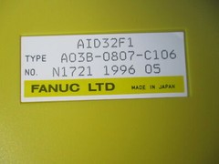 GE FANUC A03B-0807-C001 PLC Card Rack 11 Modules C011 C155 C106 90-DAY WARRANTY