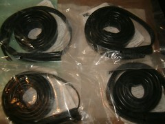 Lot of (4) 3M 3/C Phase Rejacketing System Kit, RJS-2, 0.60”-0.80” 4’ Long