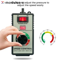 4000W Electronic Voltage Regulator Stepless AC Motor Speed Controller 110V/220V