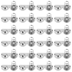 30 Pcs Aaa Battery Connectors Plate Replacements Spring Compartment Contact