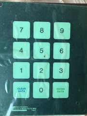 Cincinnati Electrosystems 601 Operator Interface Keypad Module New No Box