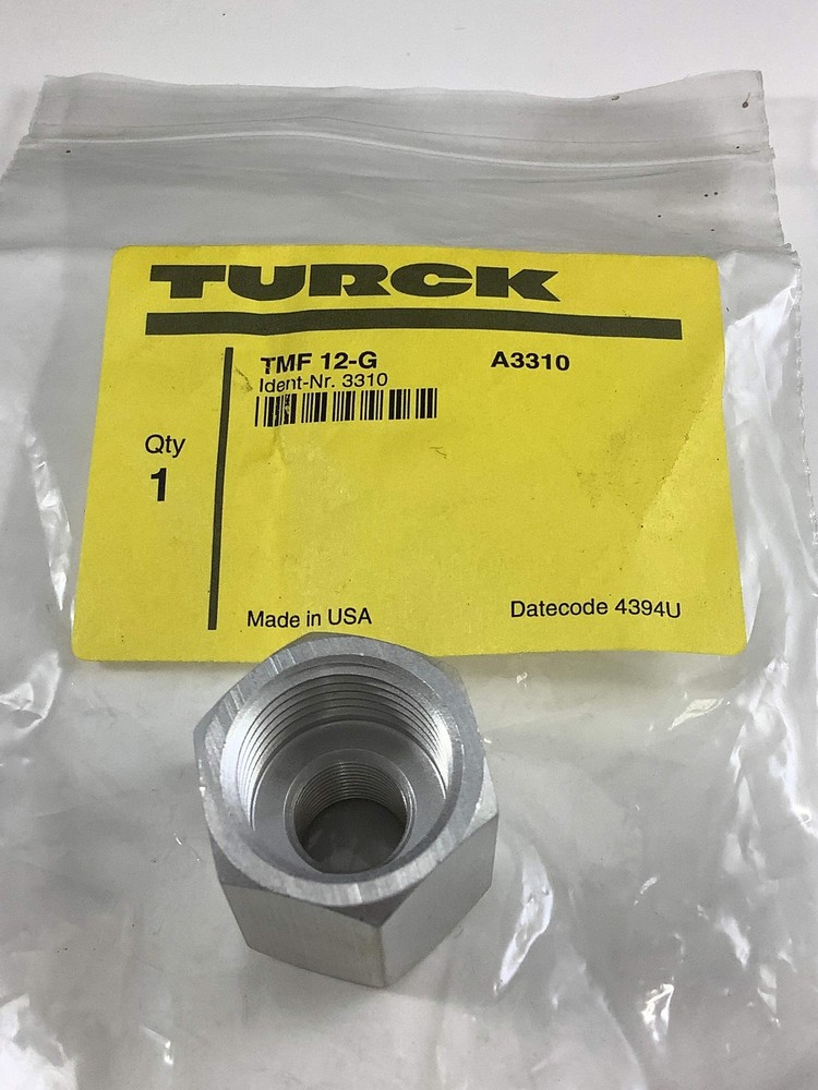 TMF 12-G – TURCK – Adapter, Conduit, Use With G and P Style Barrel Sensors