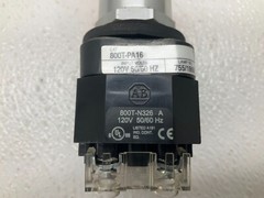 Allen Bradley 800T-PA16 Amber Orange Illuminated Push Button 800T-N326 (TSC)
