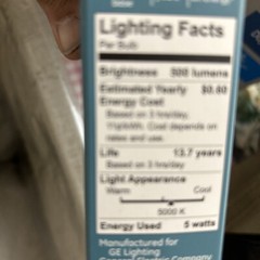 LED+ Light Bulb, Daylight, Dusk-to-Dawn, 500 Lumens, 5-Watts, 2-Pk. -93121494