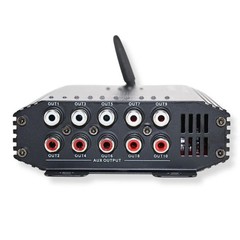 B2 Audio SixTen Black 10Ch Bluetooth DSP 4V 96kHz w Floating Mount Bracket