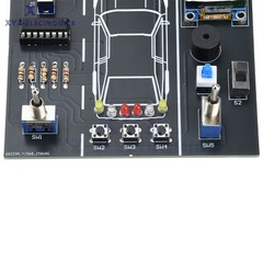 DIY Car Driving Simulation Soldering Practice Kit Electronic Kit Solder Learn