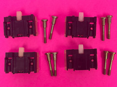 Allen-Bradley 800T-XD1 Series D Contact Block, 30mm, 1N.O Shallow, 600V Lot of 4