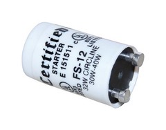 Regent FS-12B Silver 30/40W Fluorescent Starter (Pack of 25)