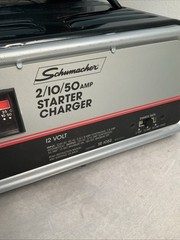 Schumacher SE-1052 Starter Charger 2/10/50 AMP 12V 120VAC 60HZ
