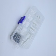 230PCS XH2.54mm Connector Assortment 2P/3P/4P/5P with 150 Terminals