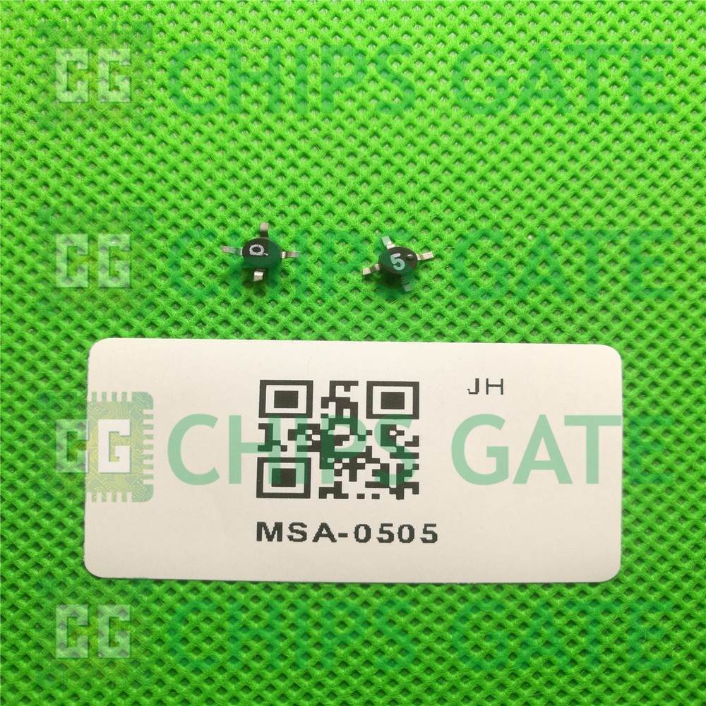 2PCS AGILENT/HP Latin Cross,Cascadable Silicon Bipolar, MSA-0505
