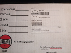 THERMON IN-LINE SPLICE POWER CONNECTION KIT ECP1-TB3F-65A New Made In USA
