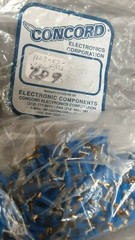 Concord 1127-05-0516 INSULATED DOUBLE TURRET TERMINAL ( Quantities for offer )