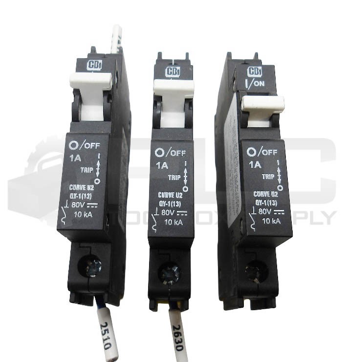 LOT OF 3 CBI AB 5971 QY-1(13) 1A 80V CURVE U2