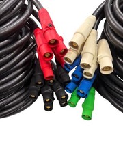 CAM LOCK 4/0 DLO Entertainment ,Generator Power Pigtail Cables 27pc -10ft 240v