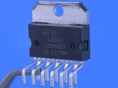 2 (Two) ST Micro L6203 Full H-Bridge Motor Drivers 4A 48Vdc 100KHz