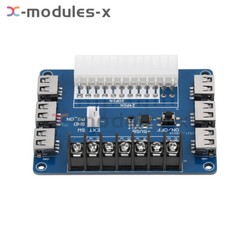 ATX Power Supply Breakout Board USB Charging Desktop Chassis Power Adapter Board