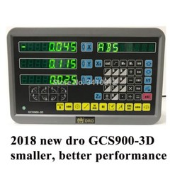 3 axis dro digital readout GCS900-3D and 3 pcs linear optical ruler dimensions