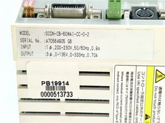 IAI SCON-CB-60WAI-CC-0-2 SCONCB60WAICC02 Controller 3PH 0-135V 0-333Hz 0.70A