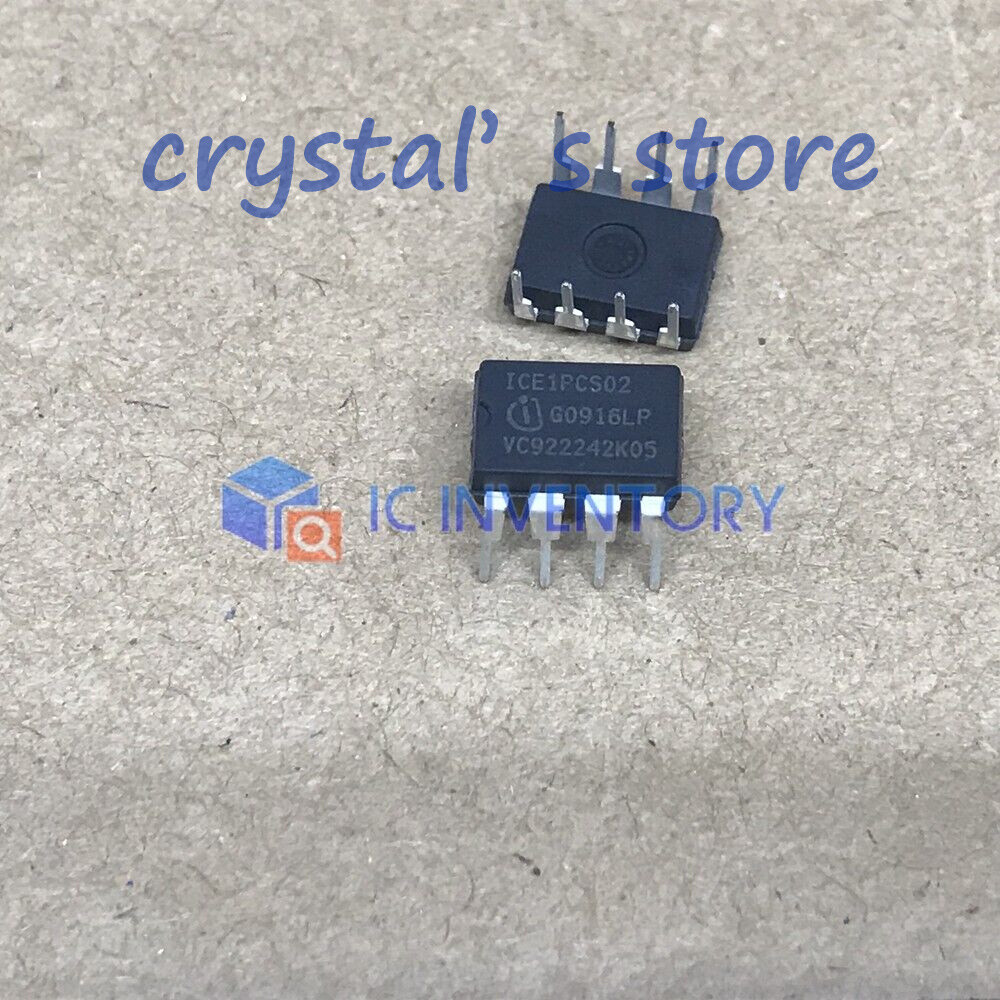 10PCS ICE1PCS02 Encapsulation:DIP8,Standalone Power Factor Correction (PFC)