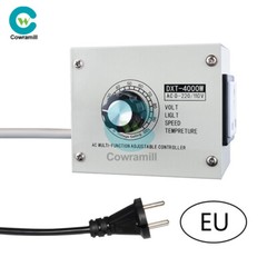 220V 4000W Adjustable Voltage Regulator Dimming SCR Temperature Speed Controller