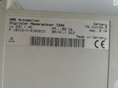 ABB Digital Measuring Computer TZA 4 230V AC F6.100154.5 / max. 8 VA /48-62 HZ