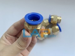 5Pcs 16mm Tube to 1/2 BSP Thread Push in Quick Connect Coupler Fittings PC16-04