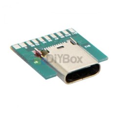 1/2/5PCS USB 3.1 Type C Female Plug Socket Connector SMT Type PCB Board 24Pin
